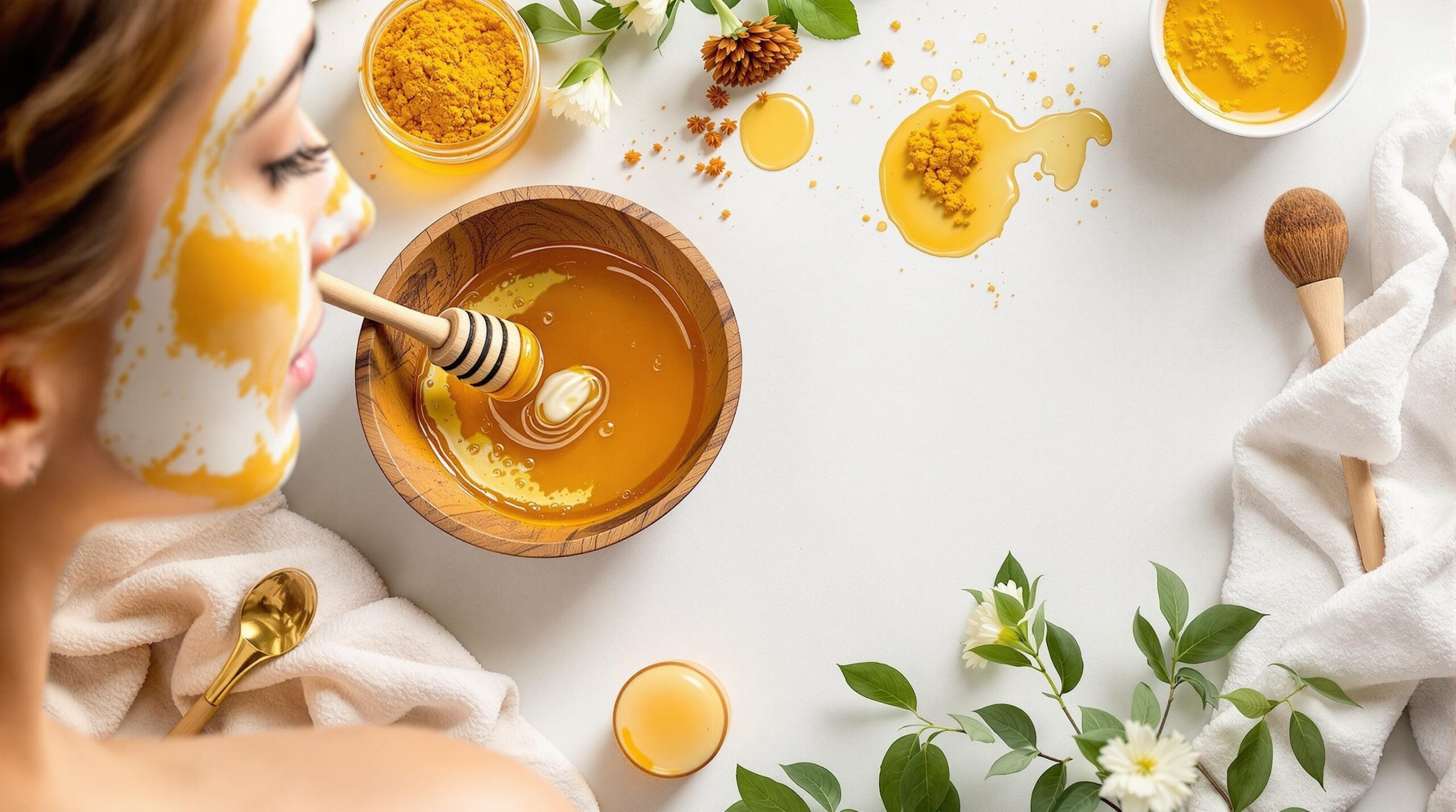 Măști cu miere Manuka pentru un ten curat