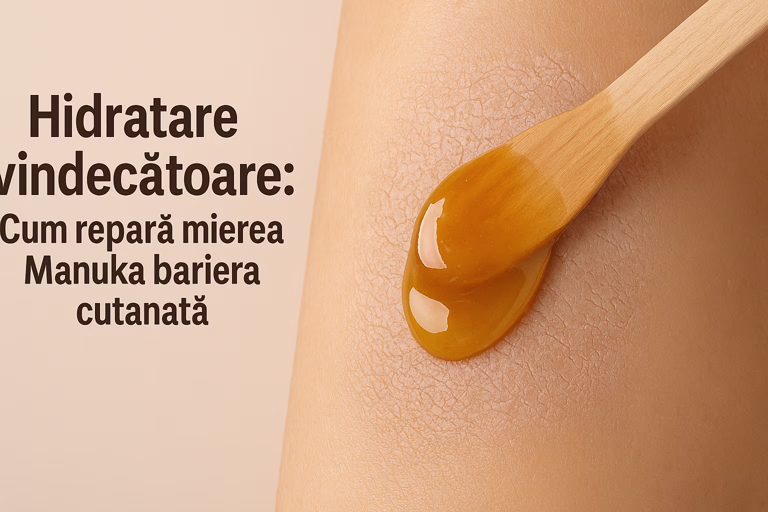 Cum repară mierea Manuka bariera cutanată