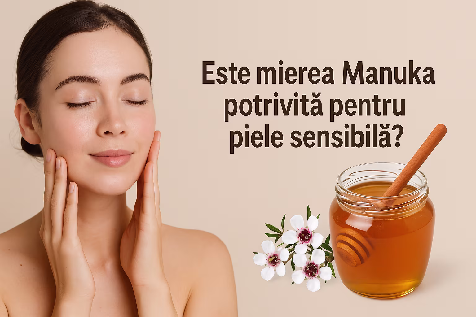 Este mierea Manuka potrivită pentru piele sensibilă