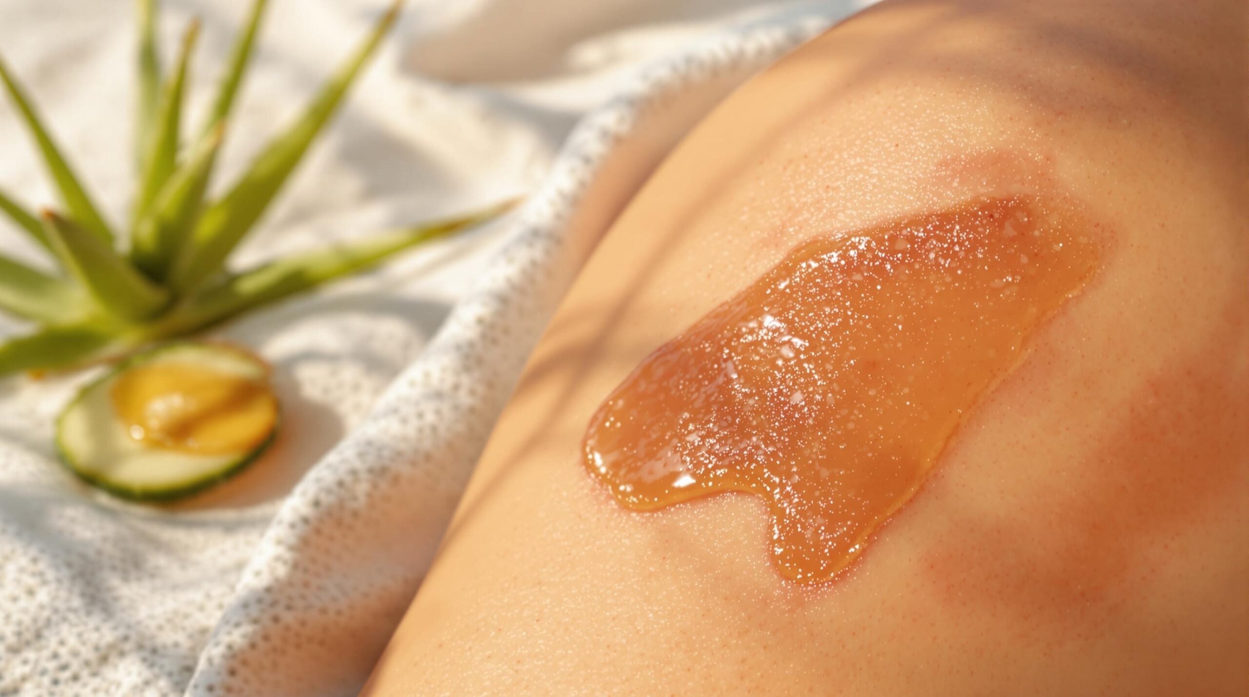 Mierea Manuka pentru calmarea arsurilor solare