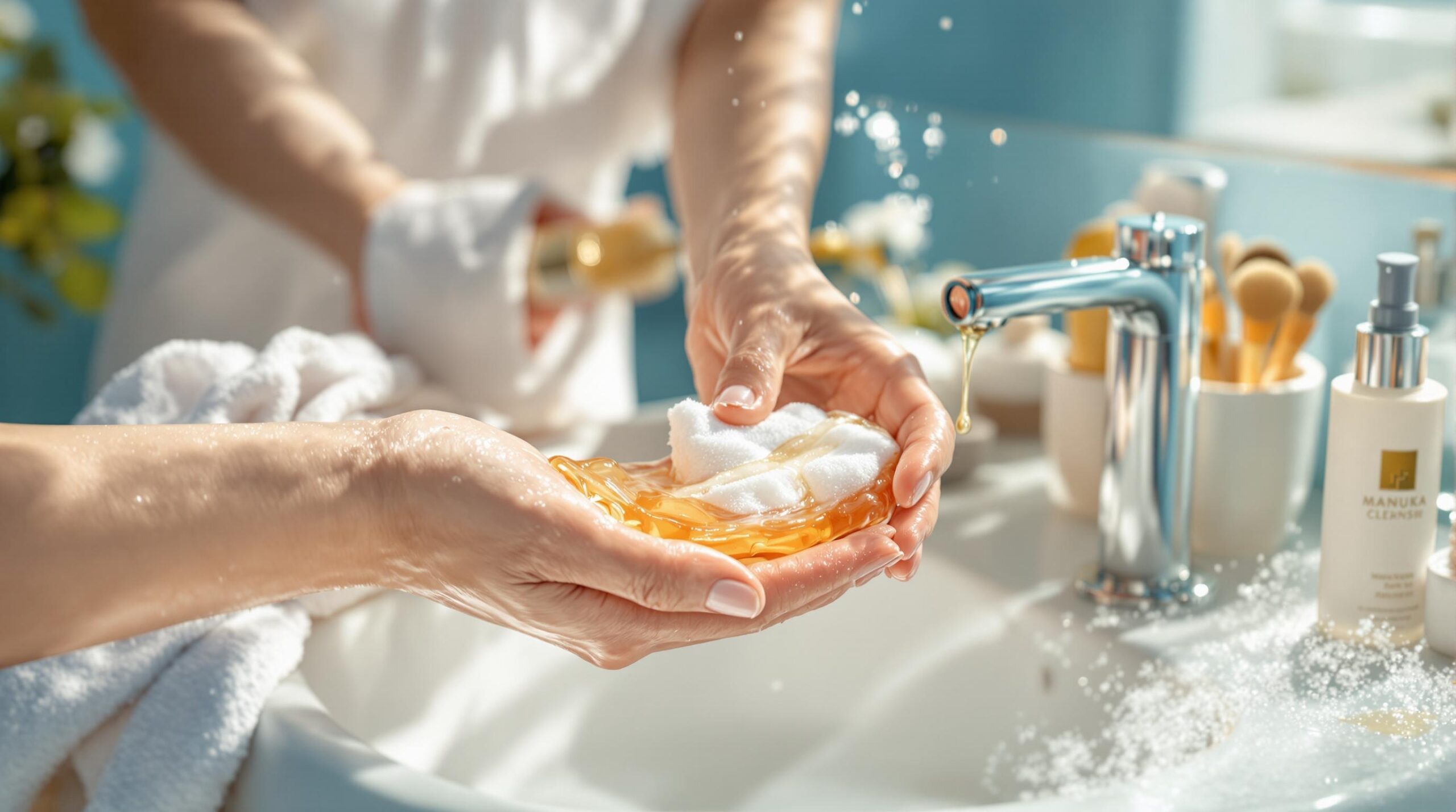 Curățarea feței cu miere Manuka – ghid practic