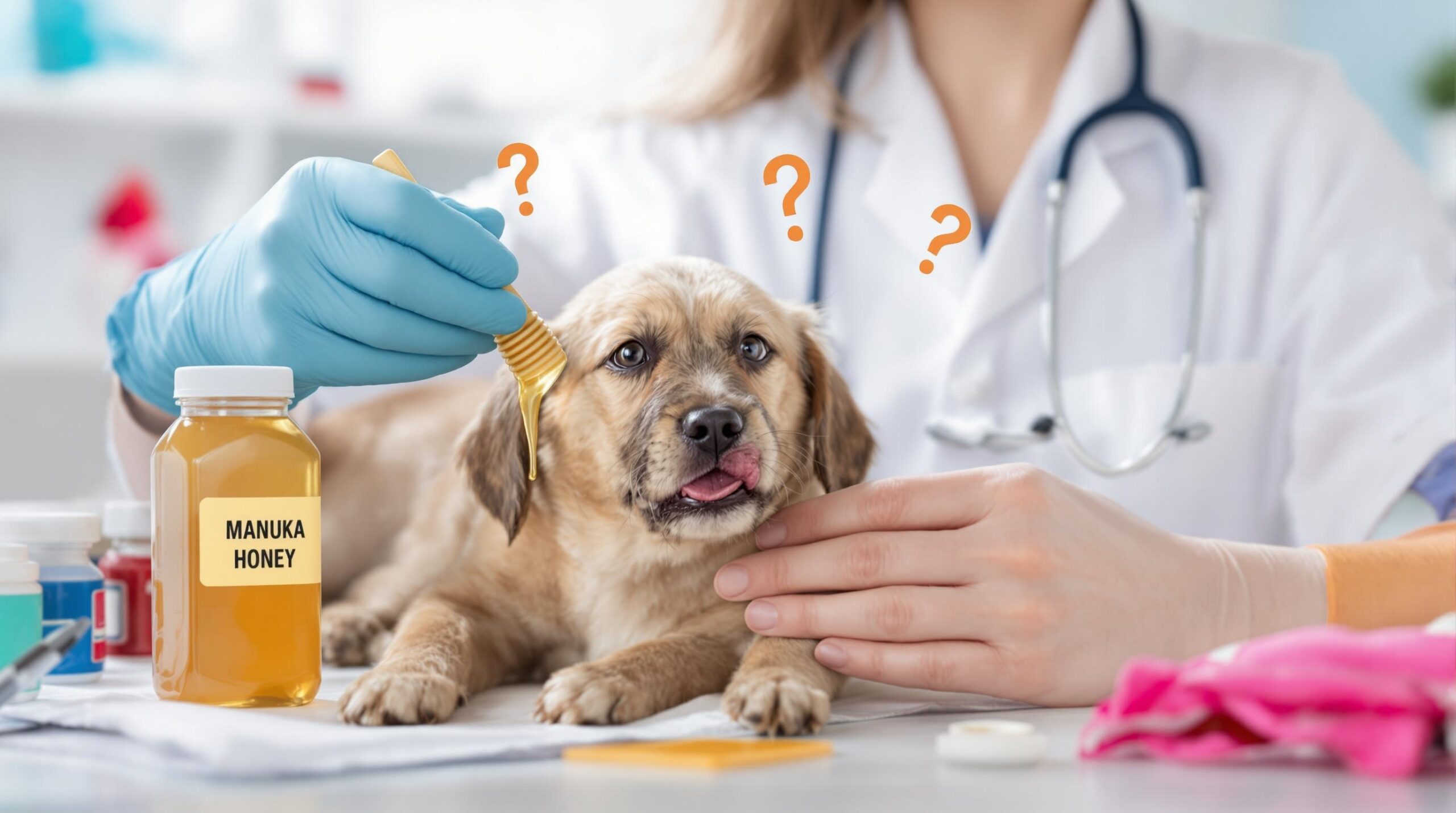 Poți aplica miere Manuka pe rănile animalelor?